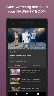 Naughty Girl Fitness android App screenshot 8